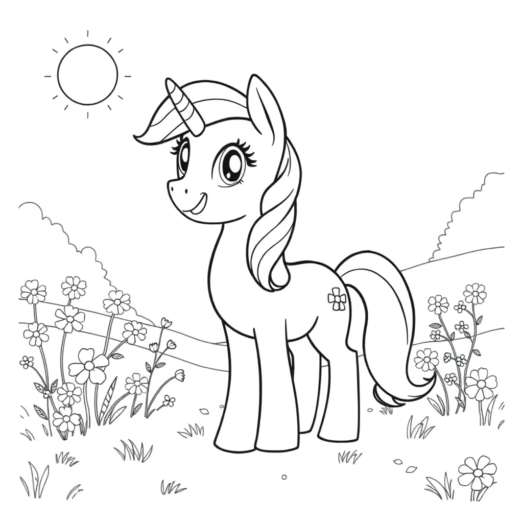 My Little Pony coloring page