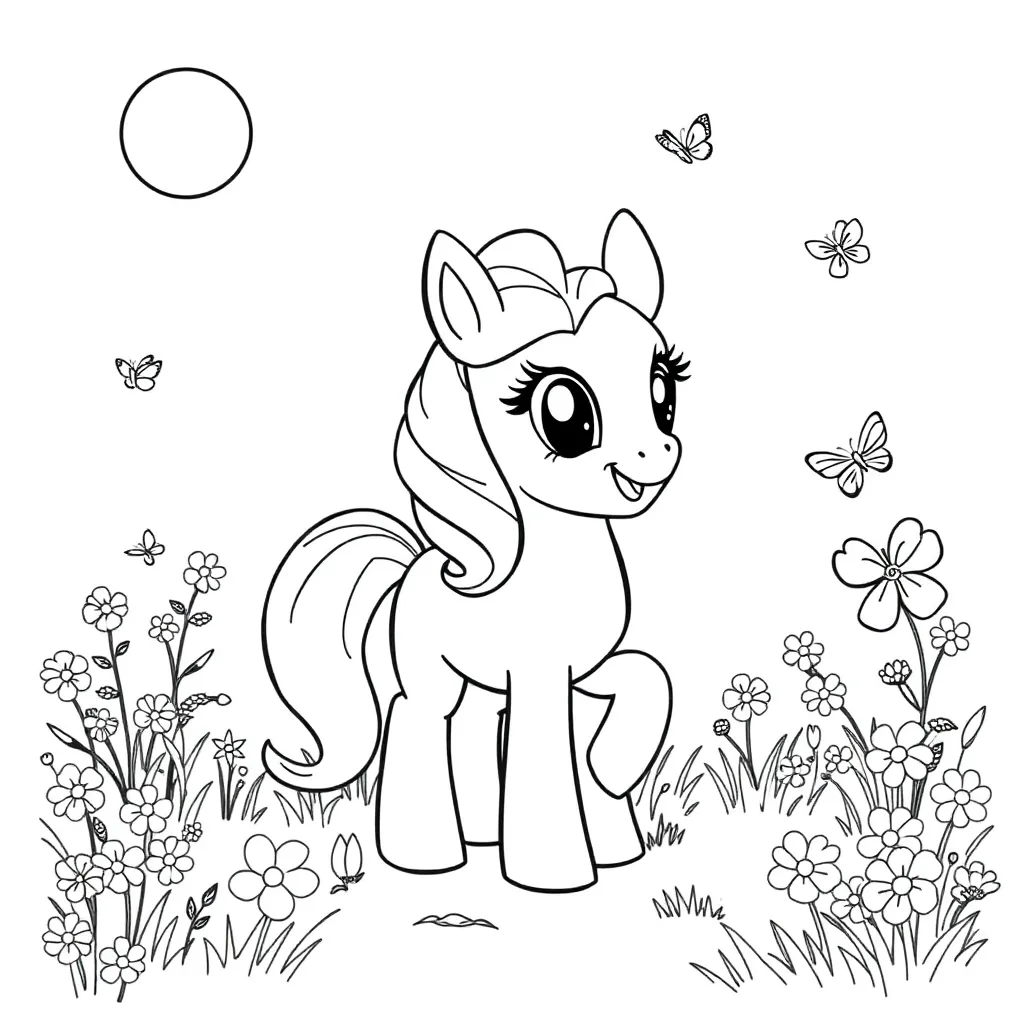 My Little Pony coloring page