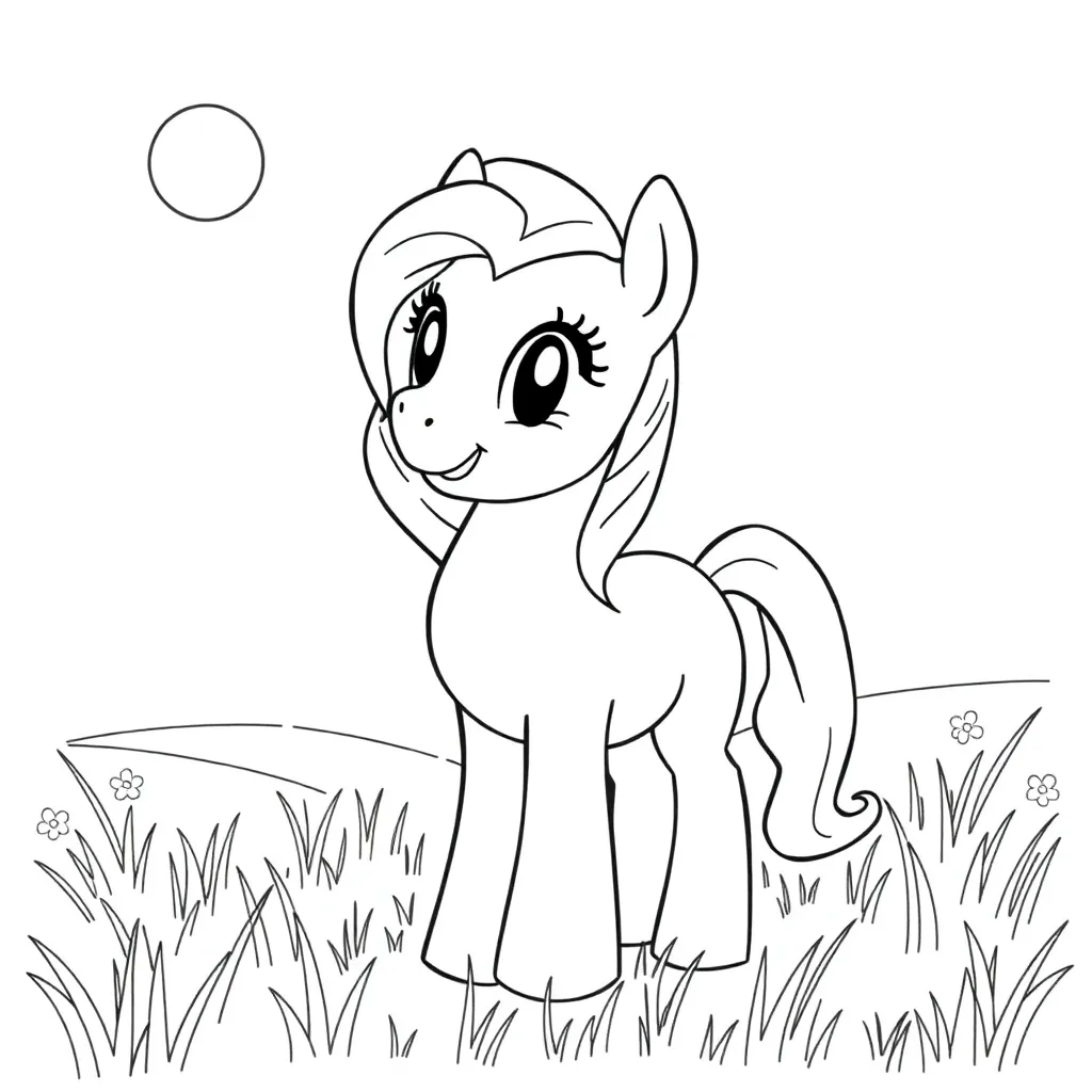 My Little Pony coloring page