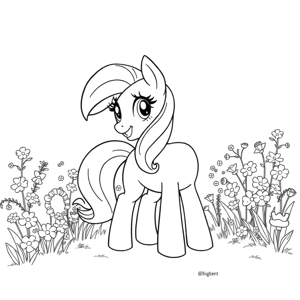 My Little Pony coloring page