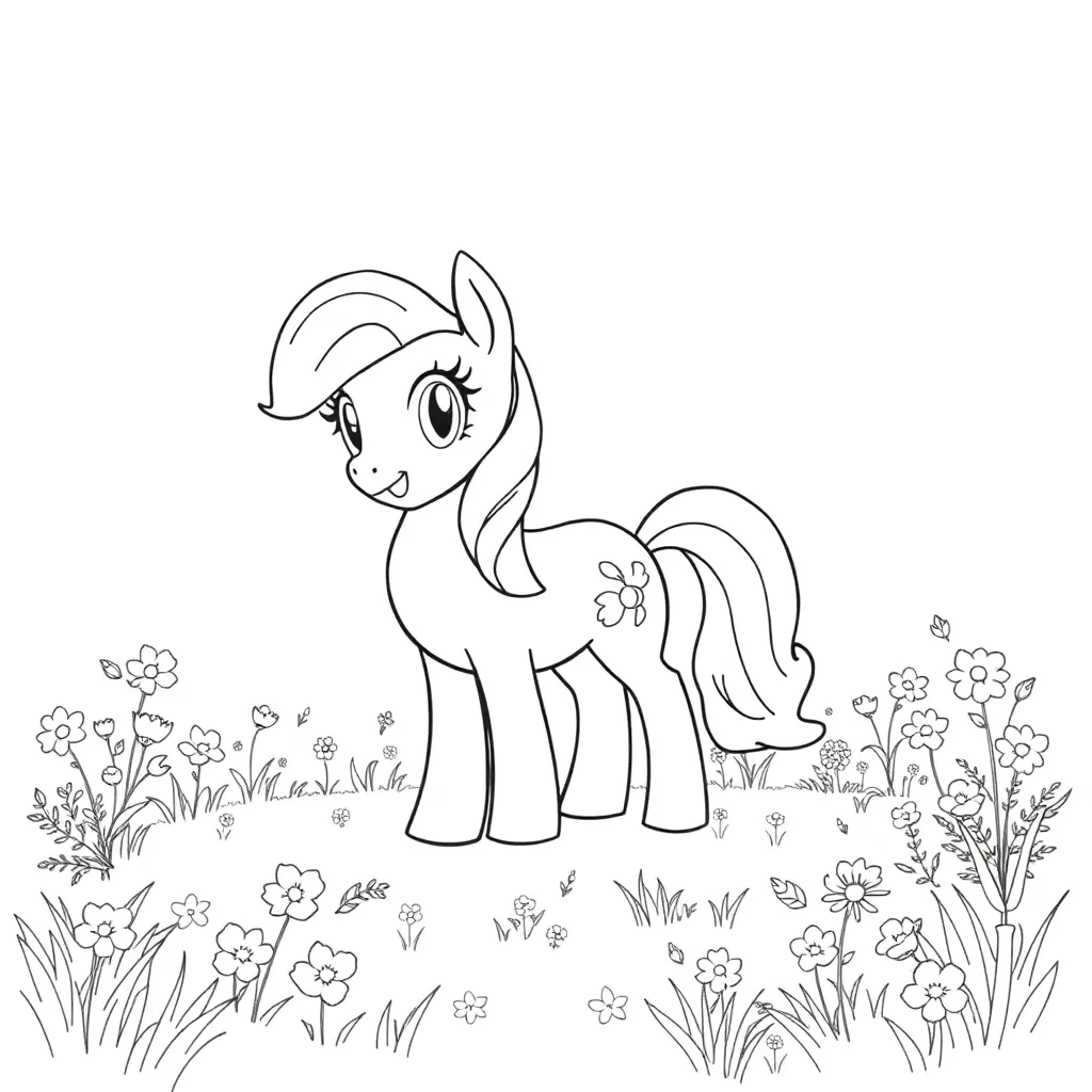 My Little Pony coloring page