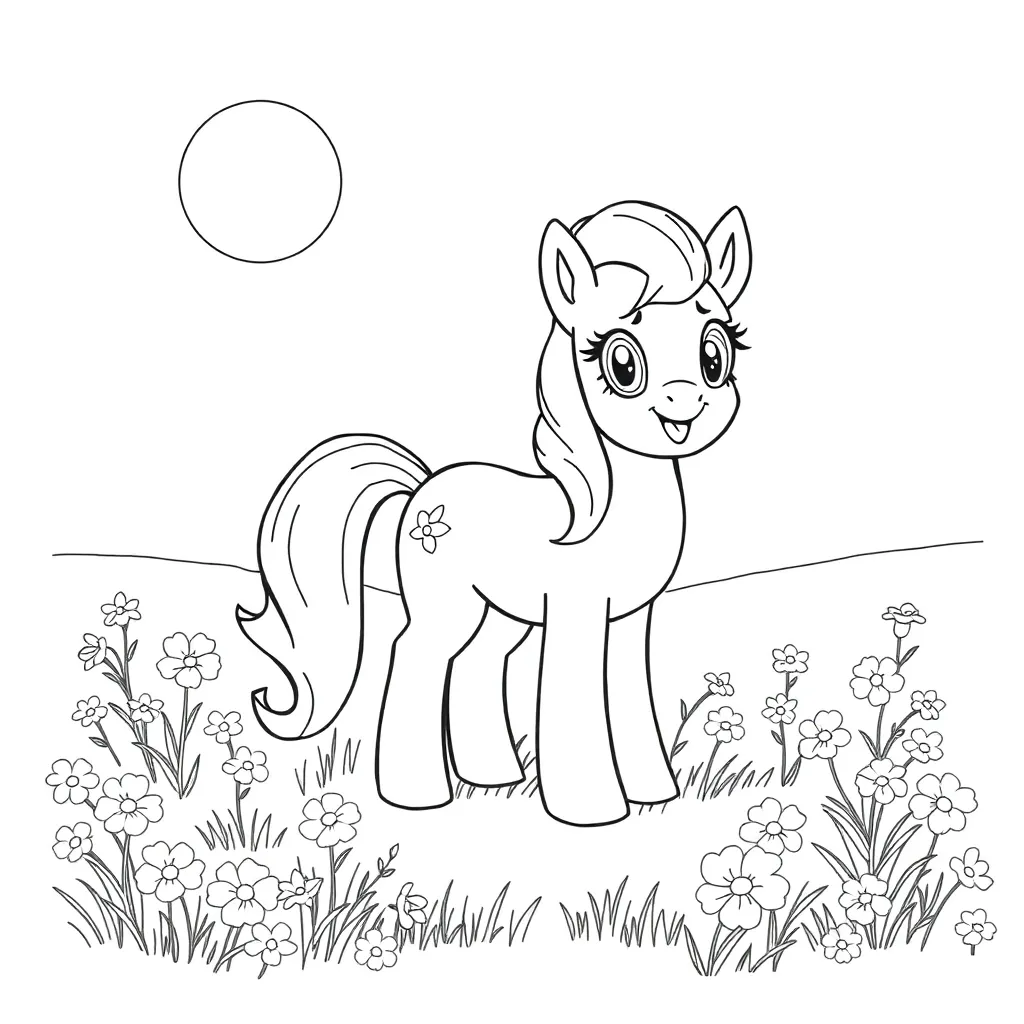 My Little Pony coloring page