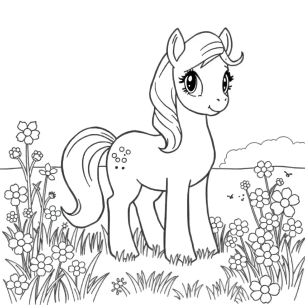 My Little Pony coloring page