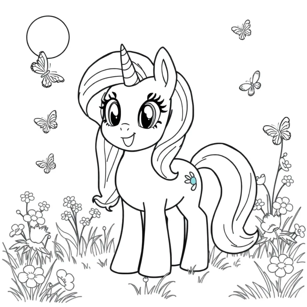 My Little Pony coloring page