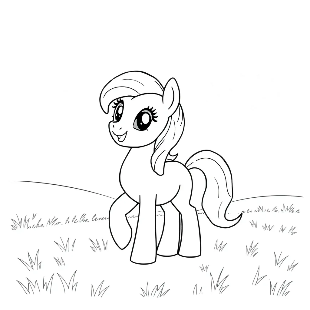 My Little Pony coloring page