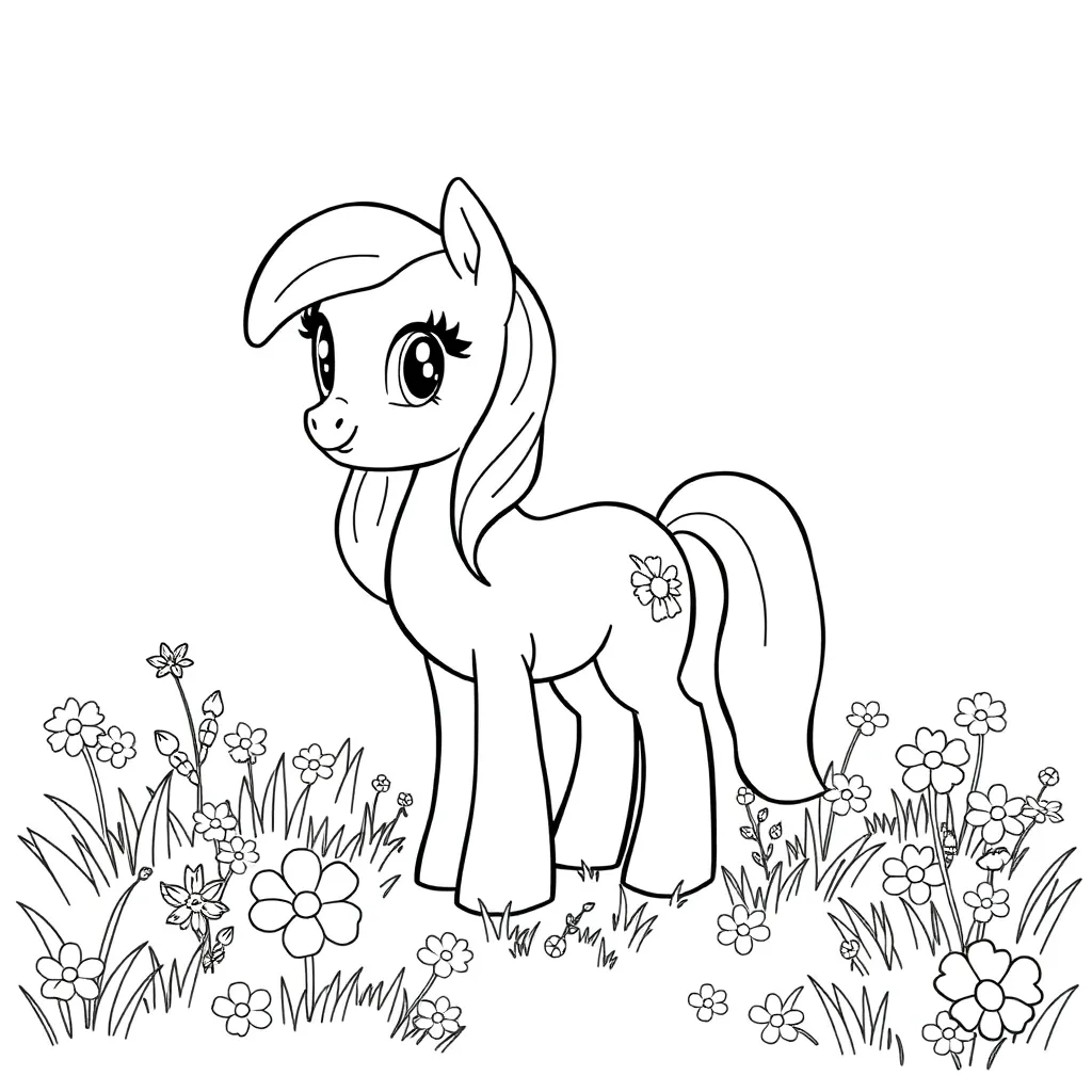 My Little Pony coloring page