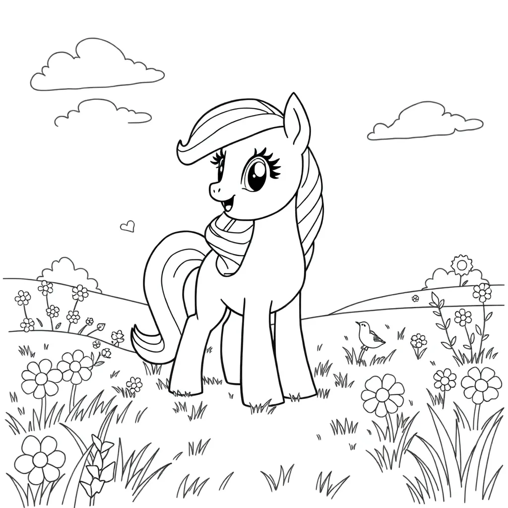My Little Pony coloring page