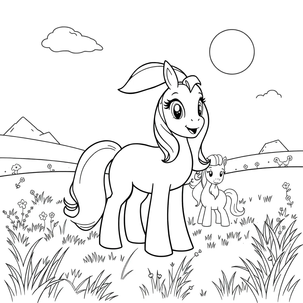 My Little Pony coloring page
