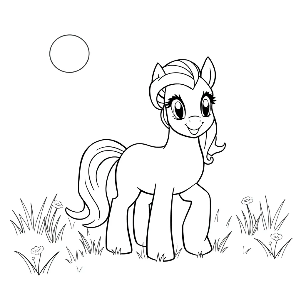 My Little Pony coloring page