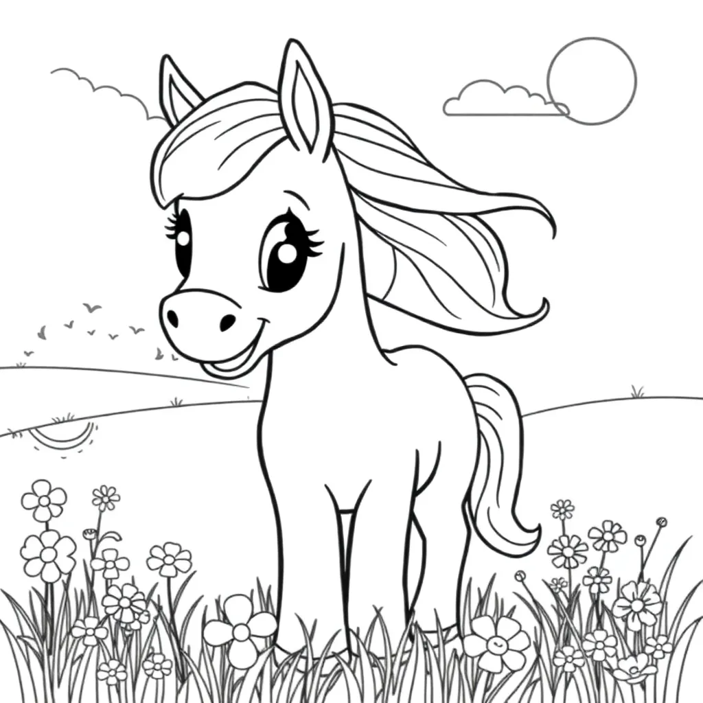 My Little Pony coloring page