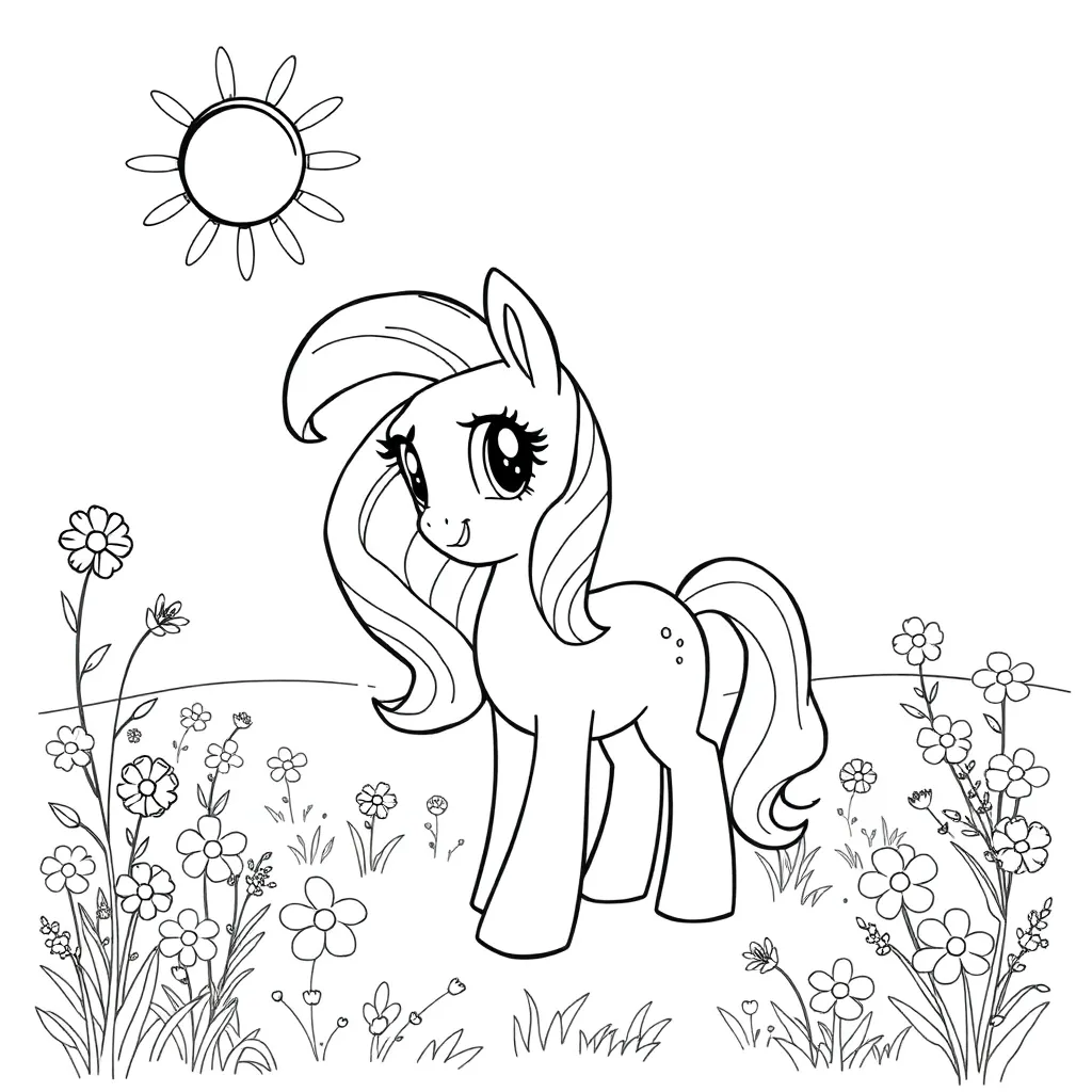 My Little Pony coloring page