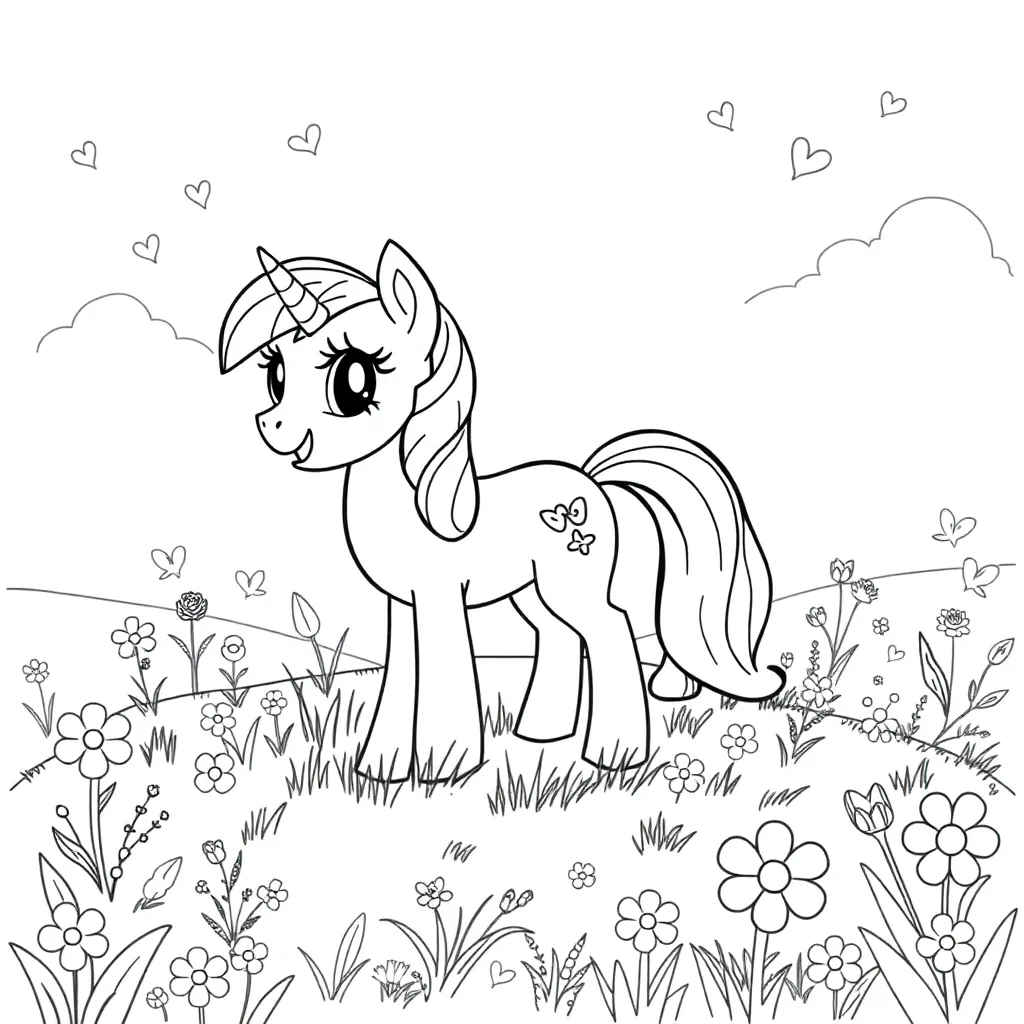 My Little Pony coloring page