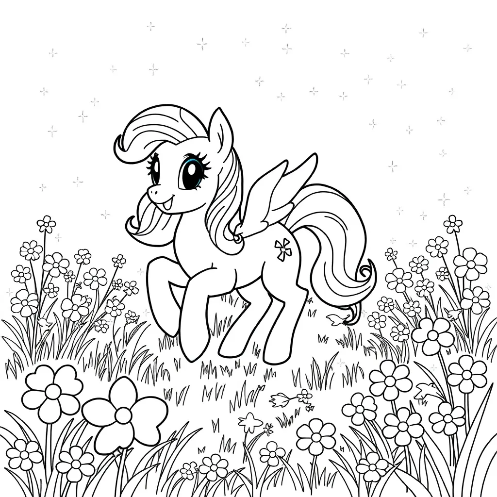 My Little Pony coloring page