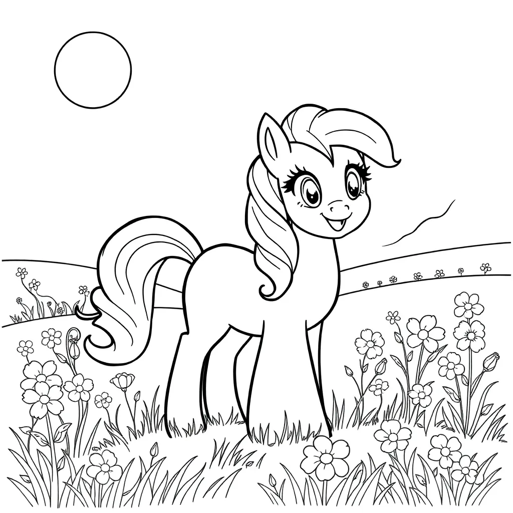 My Little Pony coloring page