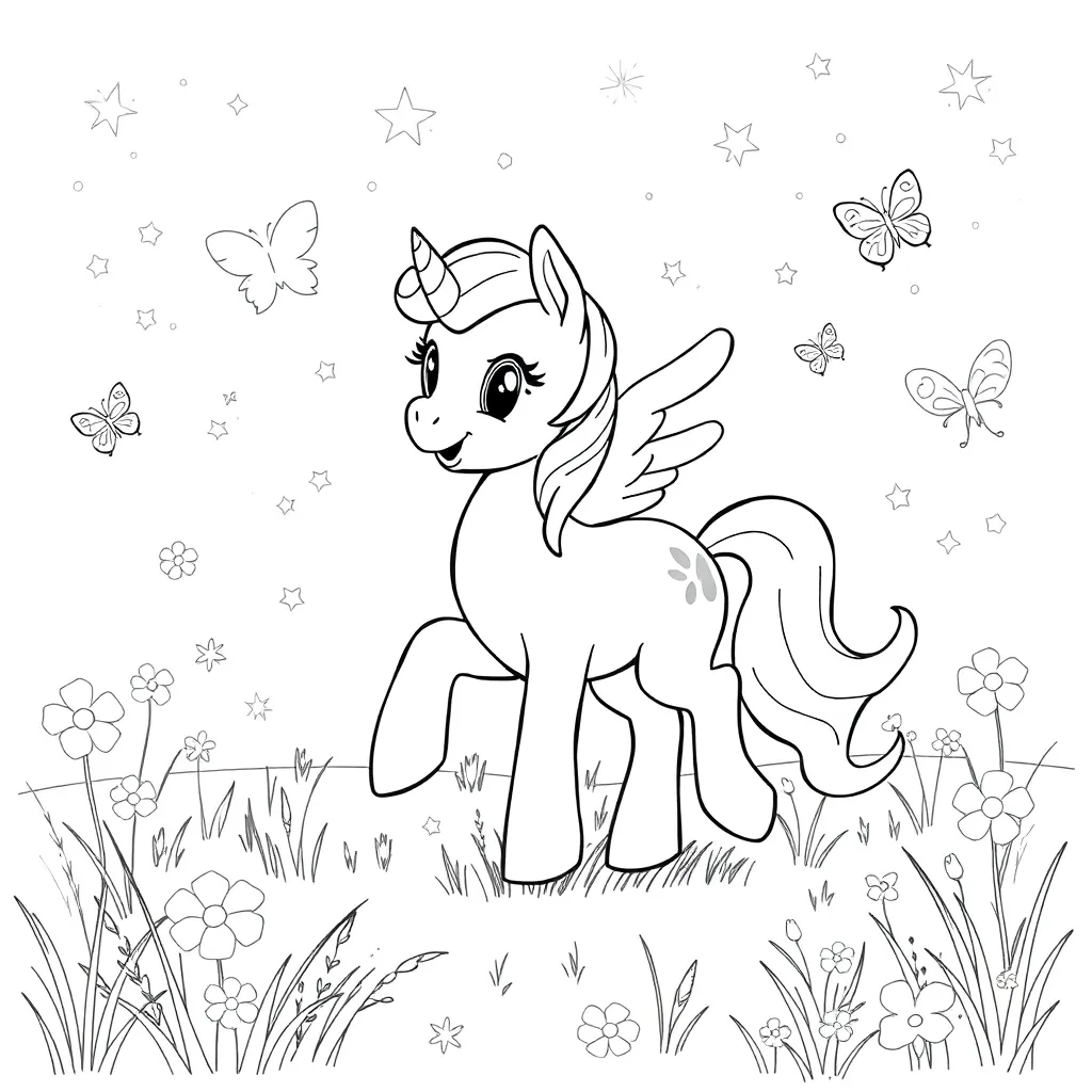 My Little Pony coloring page