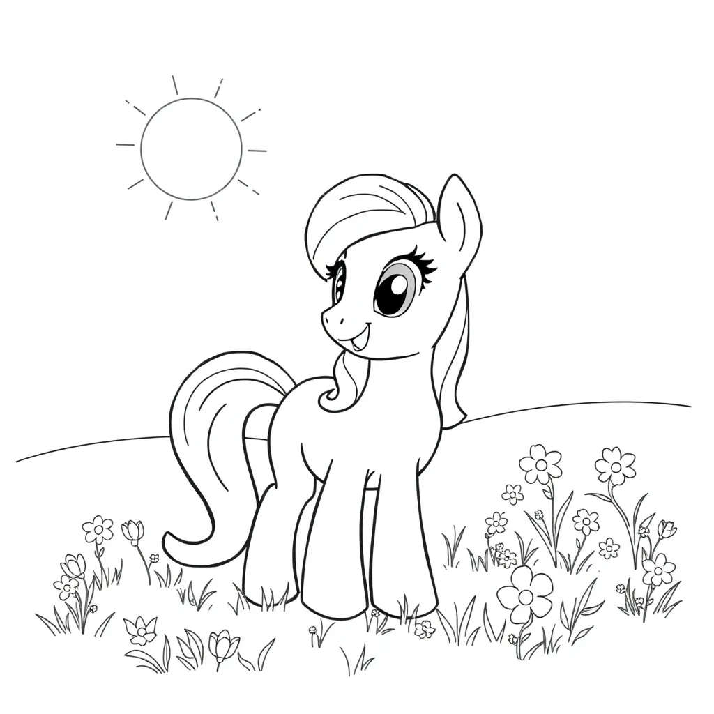 My Little Pony coloring page