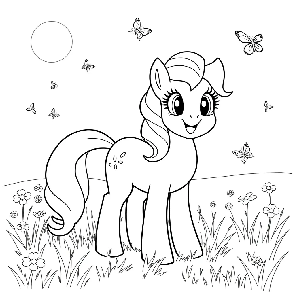 My Little Pony coloring page