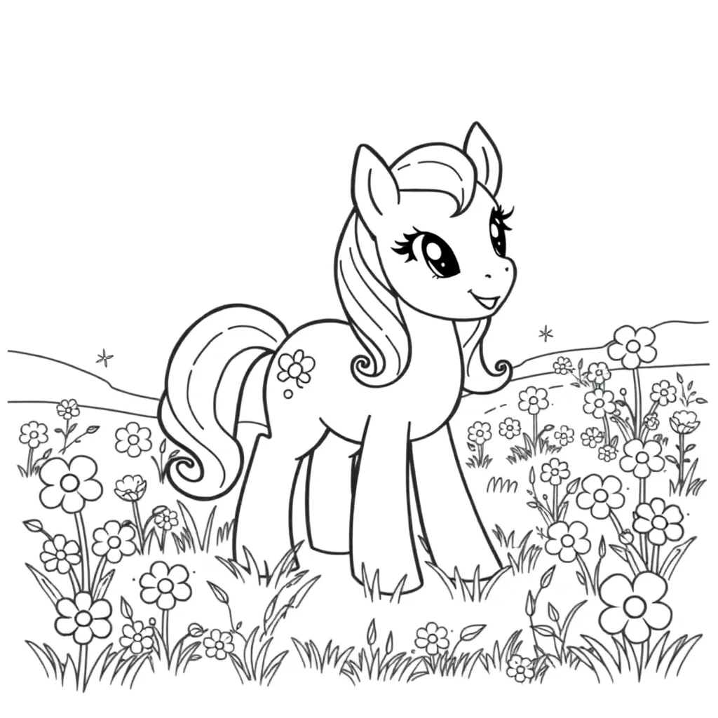 My Little Pony coloring page