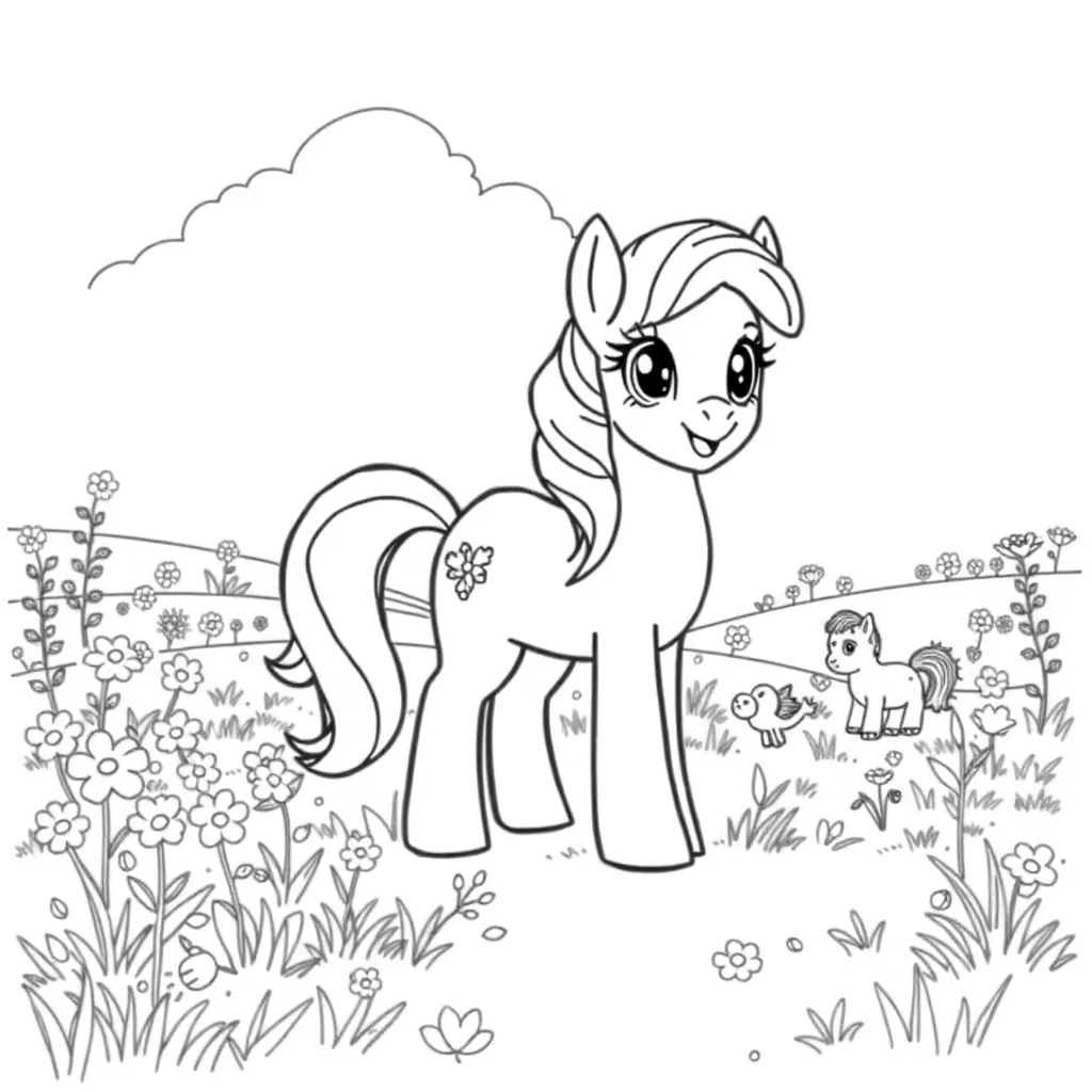 My Little Pony coloring page