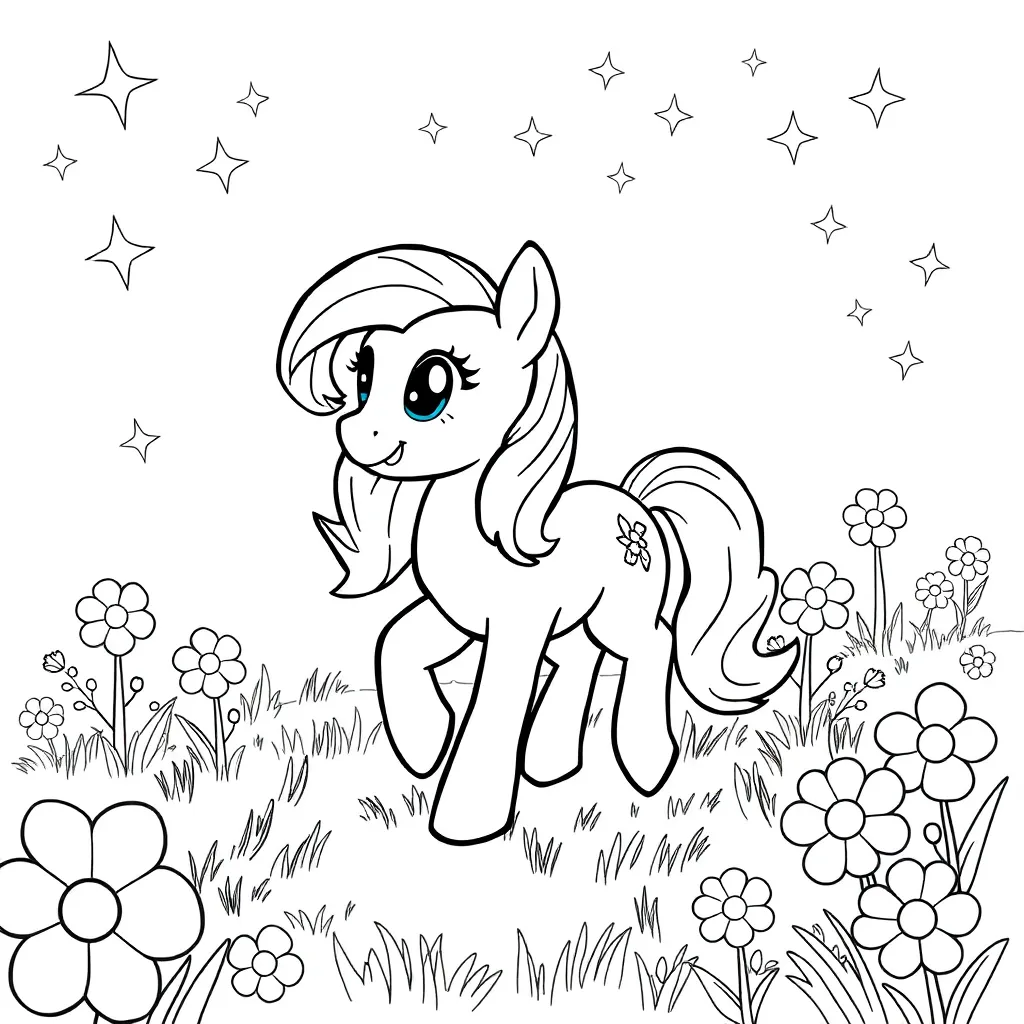 My Little Pony coloring page