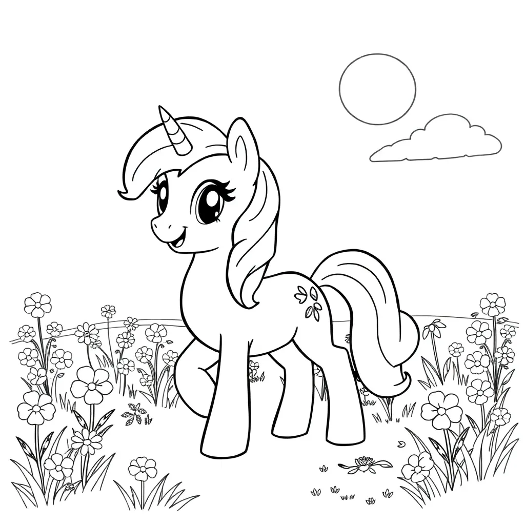 My Little Pony coloring page
