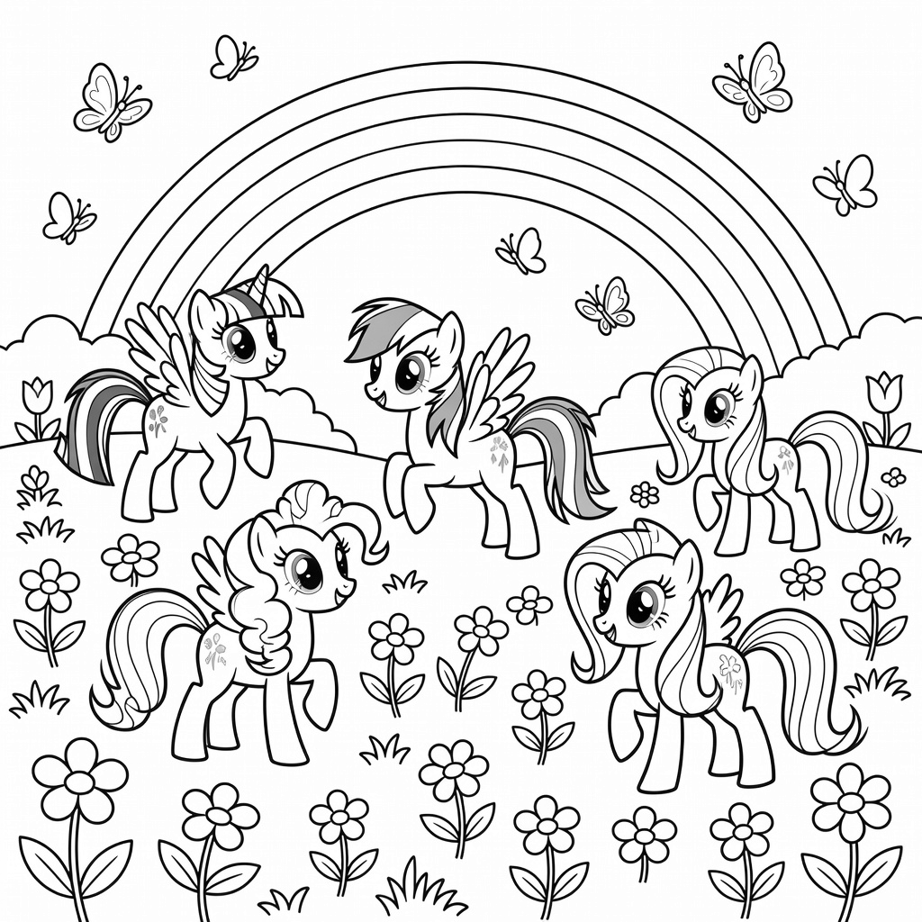 My Little Pony coloring page
