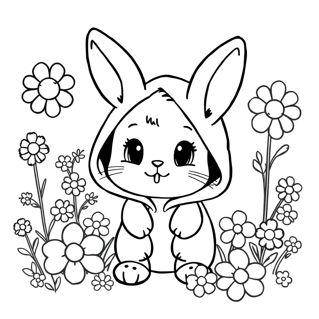My Melody coloring page