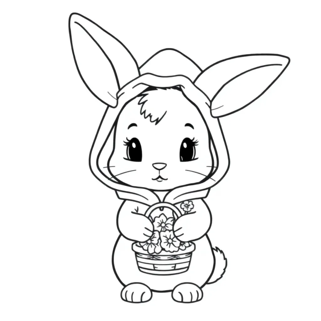 My Melody coloring page
