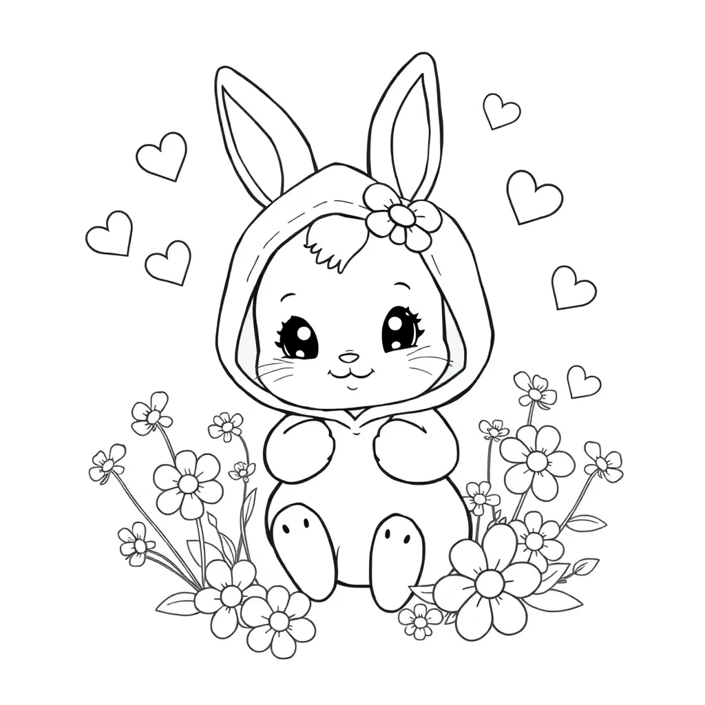 My Melody coloring page