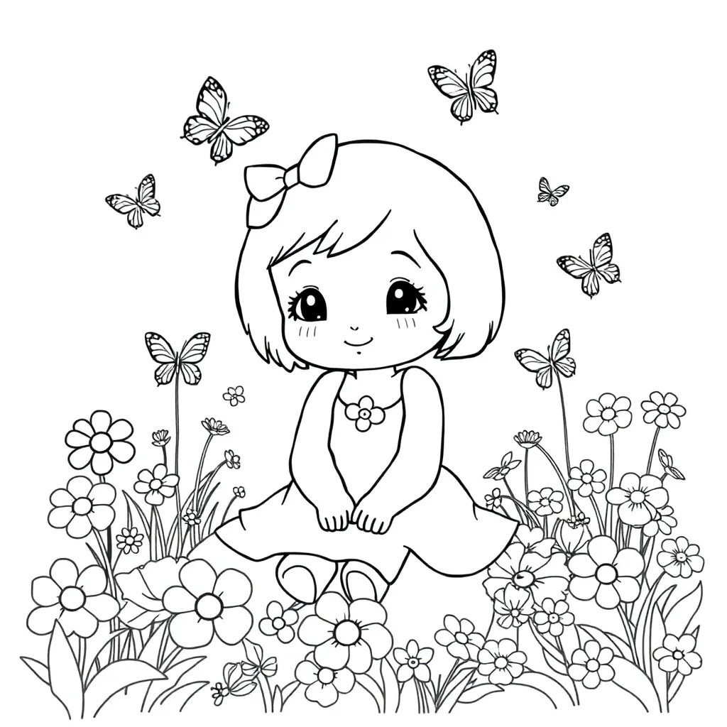 My Melody coloring page