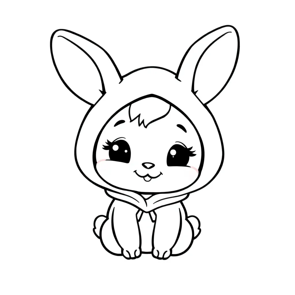 My Melody coloring page