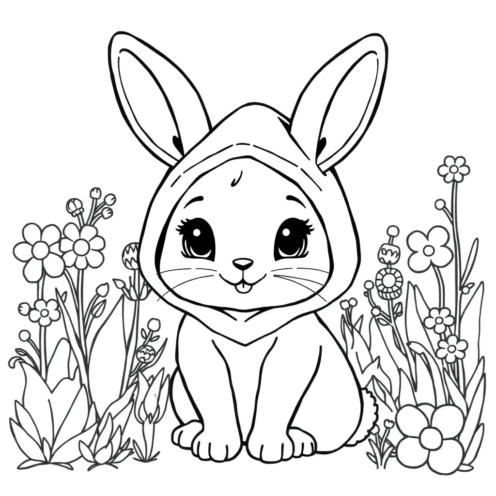 My Melody coloring page