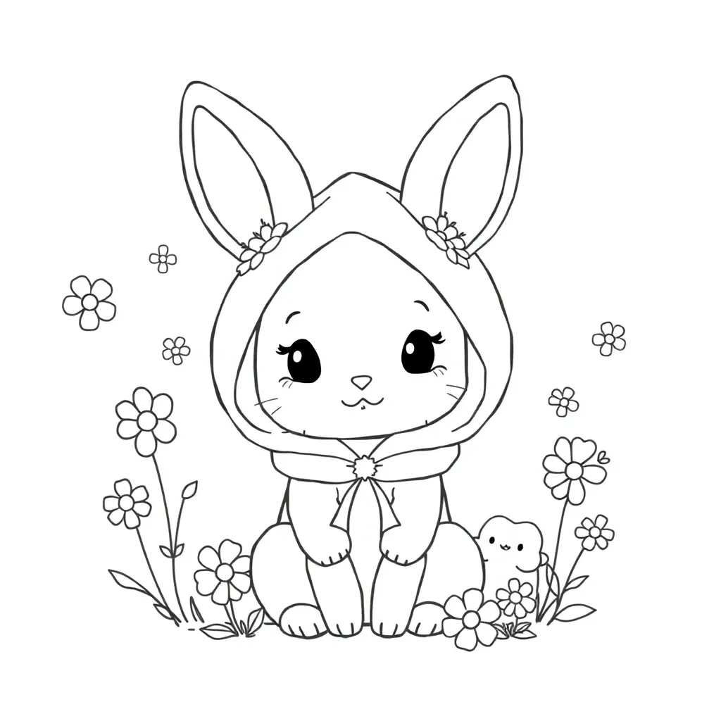 My Melody coloring page