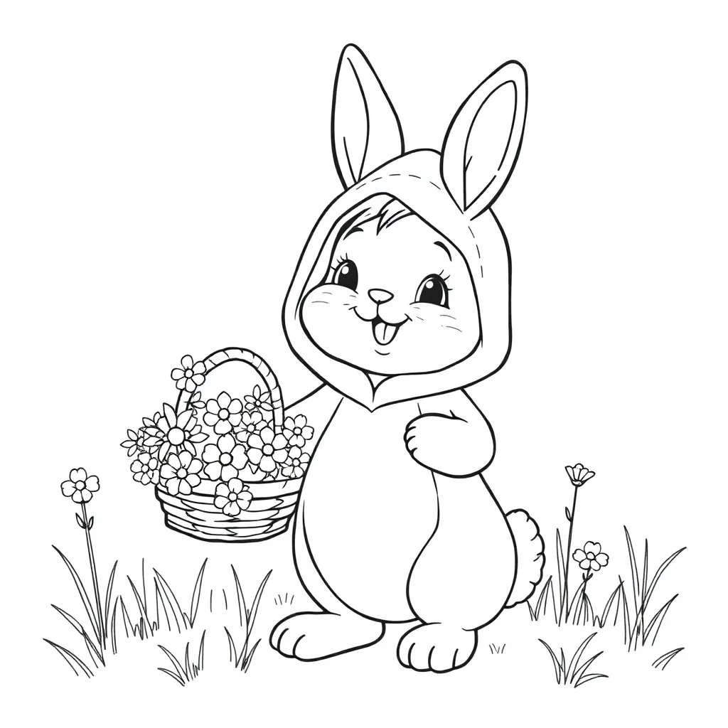 My Melody coloring page