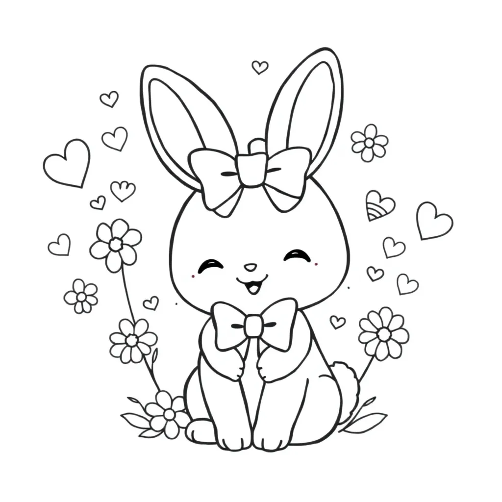 My Melody coloring page