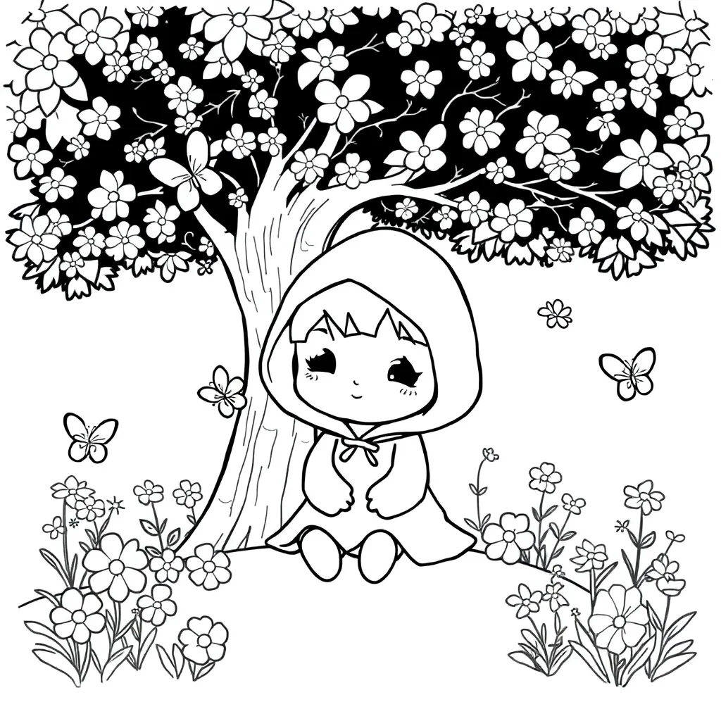 My Melody coloring page