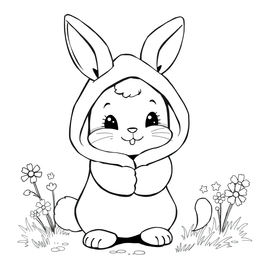My Melody coloring page