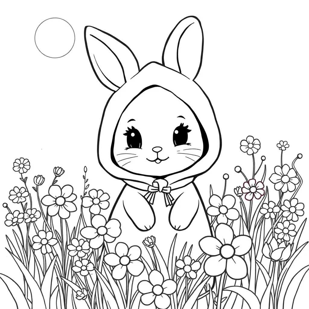 My Melody coloring page