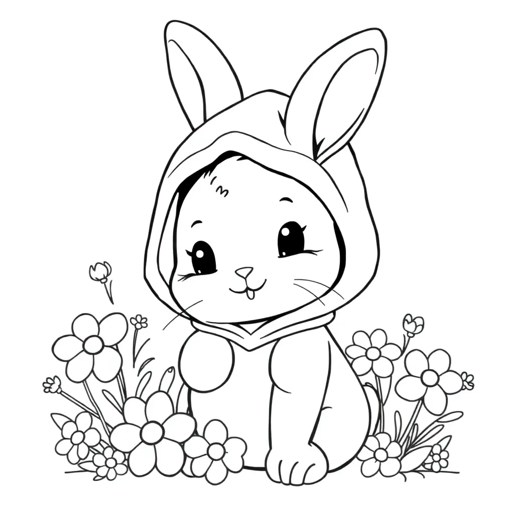 My Melody coloring page