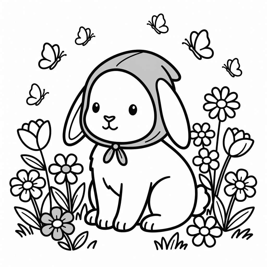 My Melody coloring page