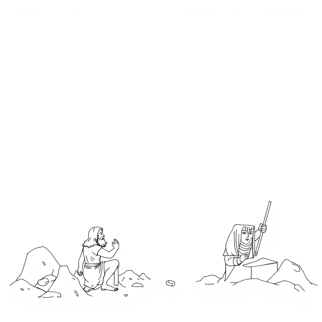 Mythology coloring page