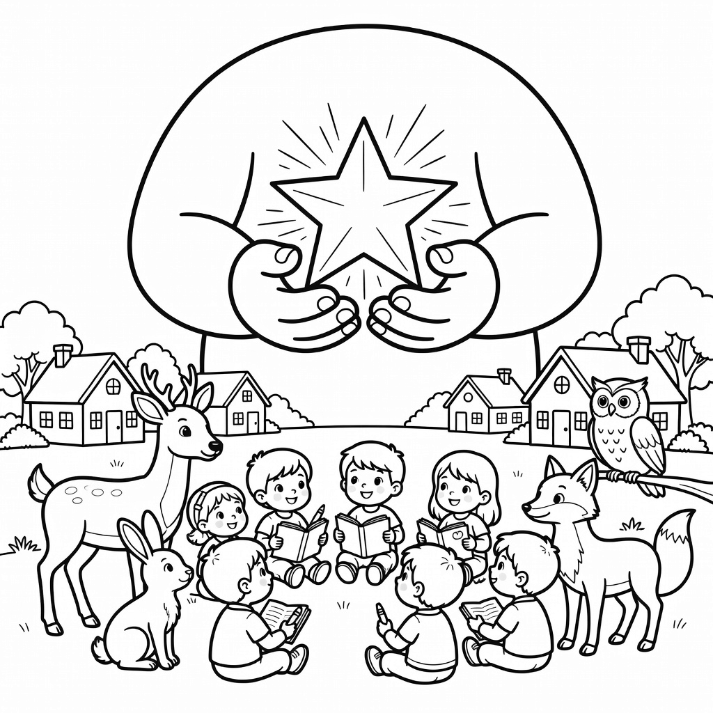 Mythology coloring page