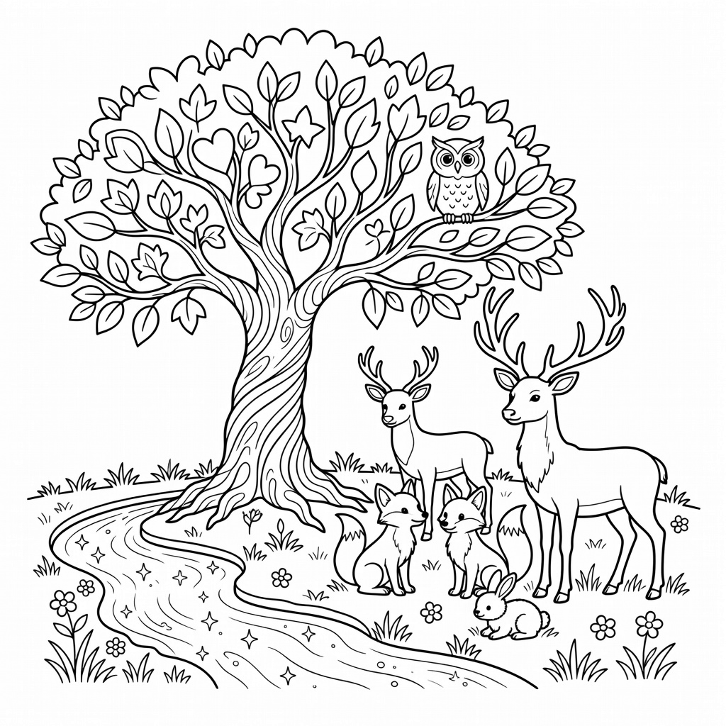 Mythology coloring page