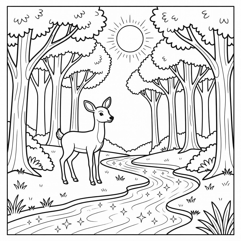 Mythology coloring page
