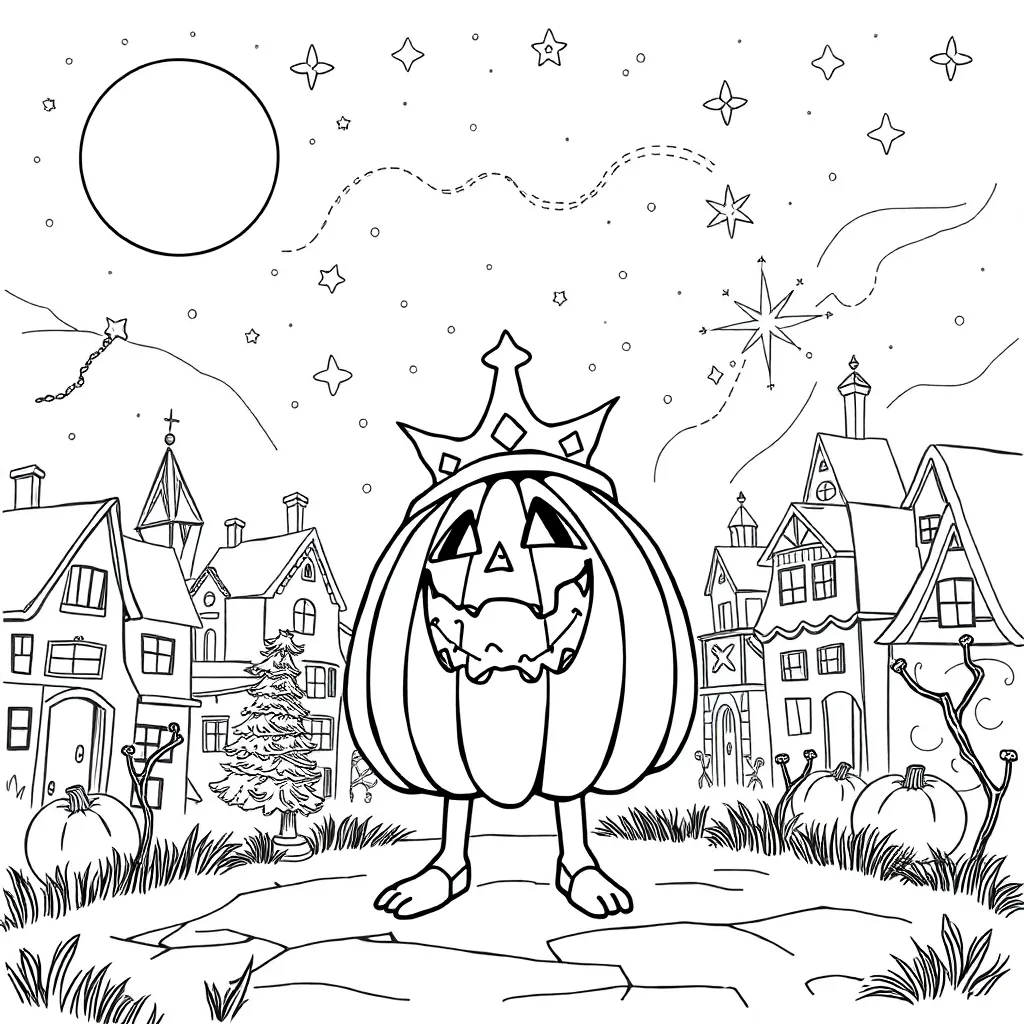 Nightmare Before Christmas coloring page