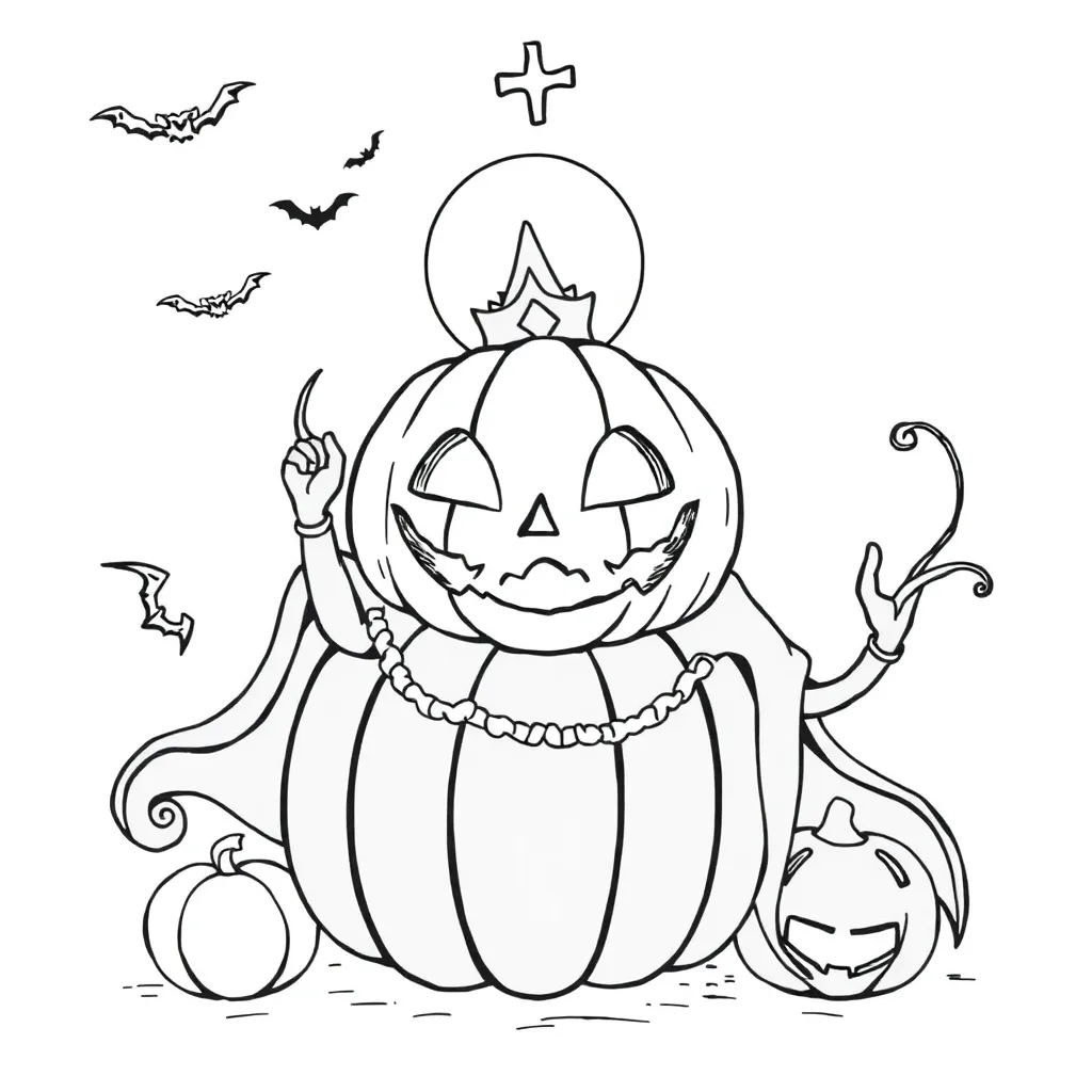 Nightmare Before Christmas coloring page