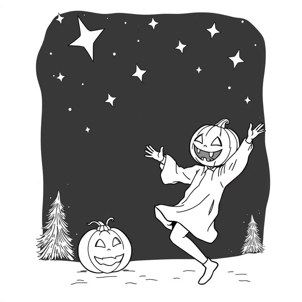 Nightmare Before Christmas coloring page