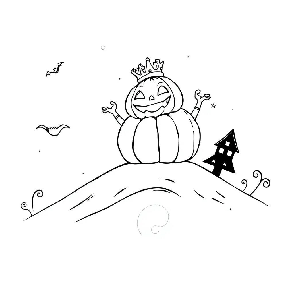 Nightmare Before Christmas coloring page