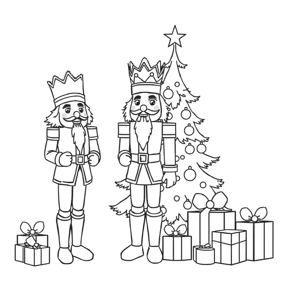 Nutcracker coloring page