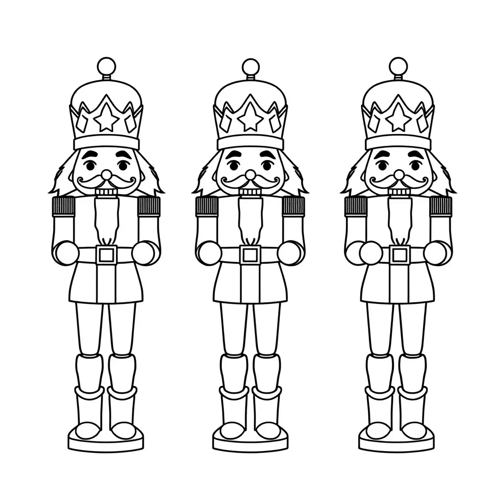 Nutcracker coloring page